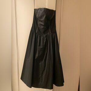 Vintage Black Strapless Dress